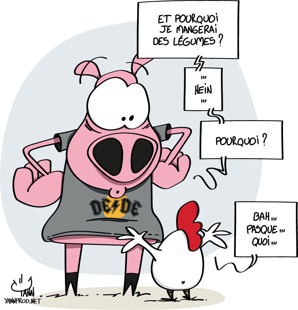 Et pourquoi je mangerai des légumes ?